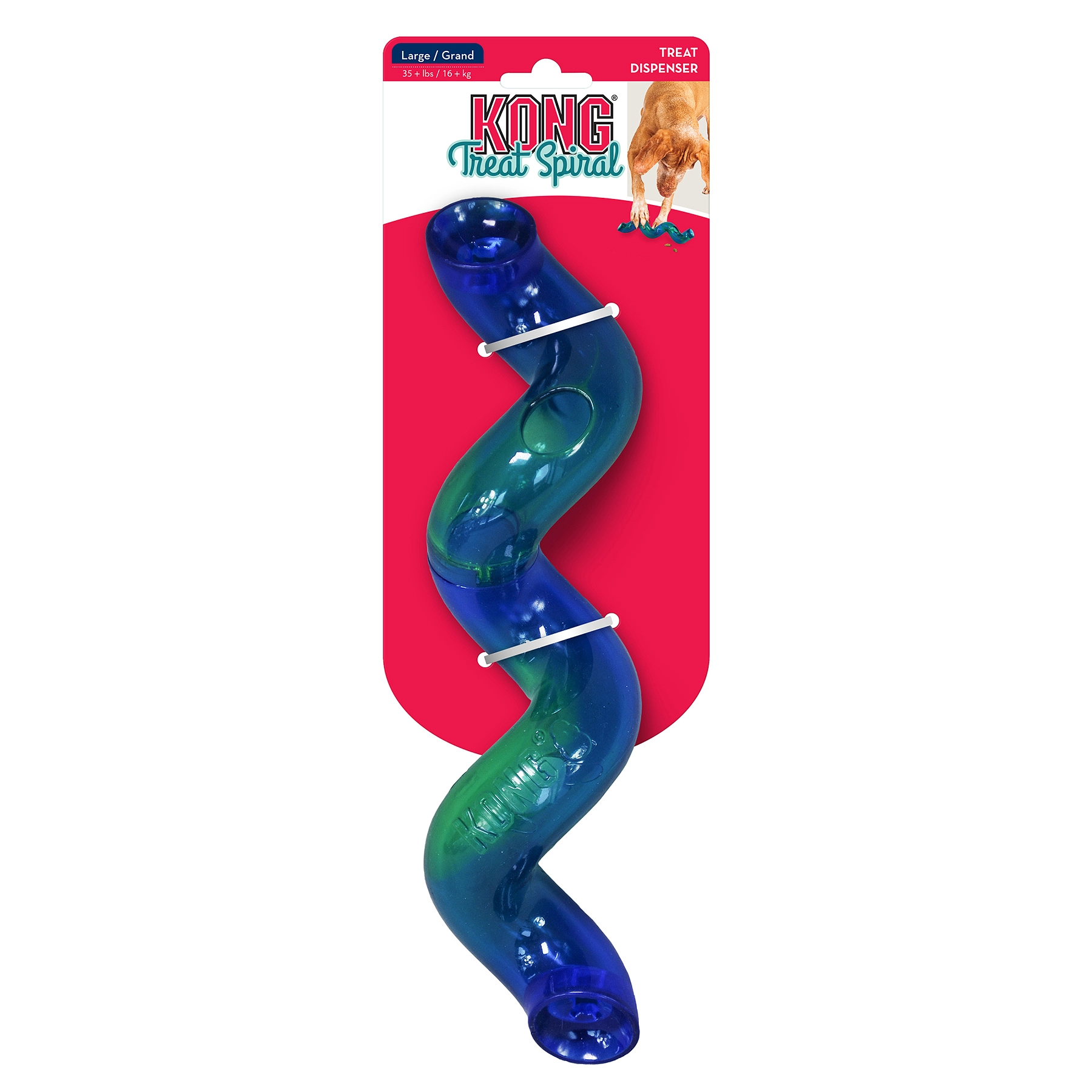 KONG Treat Spiral Stick Large 30 cm - aktiveringslegetøj